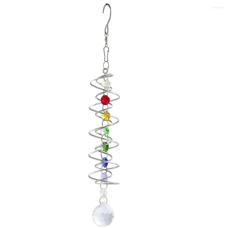 Decorative Figurines 1/2pcs Crystal Sun Catchers Beautiful 29/30 CM Home Decor Rainbow Maker Suncatcher Prism Office