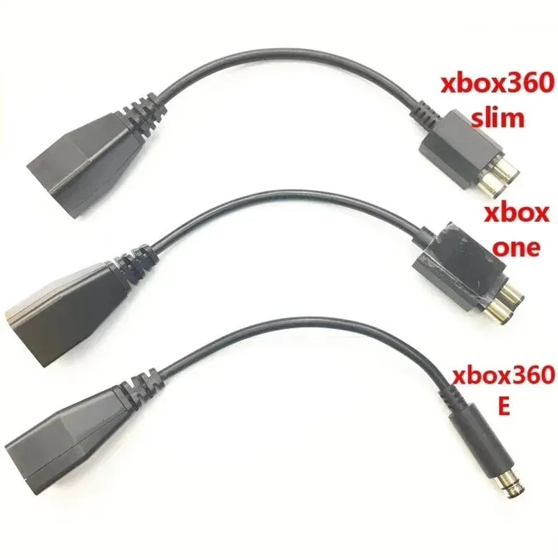 Pour Microsoft Xbox 360 à Xbox Slim / One / E Adaptateur AC Convertisseur Câble de transfert de câble Câble Cordon Accessoires
