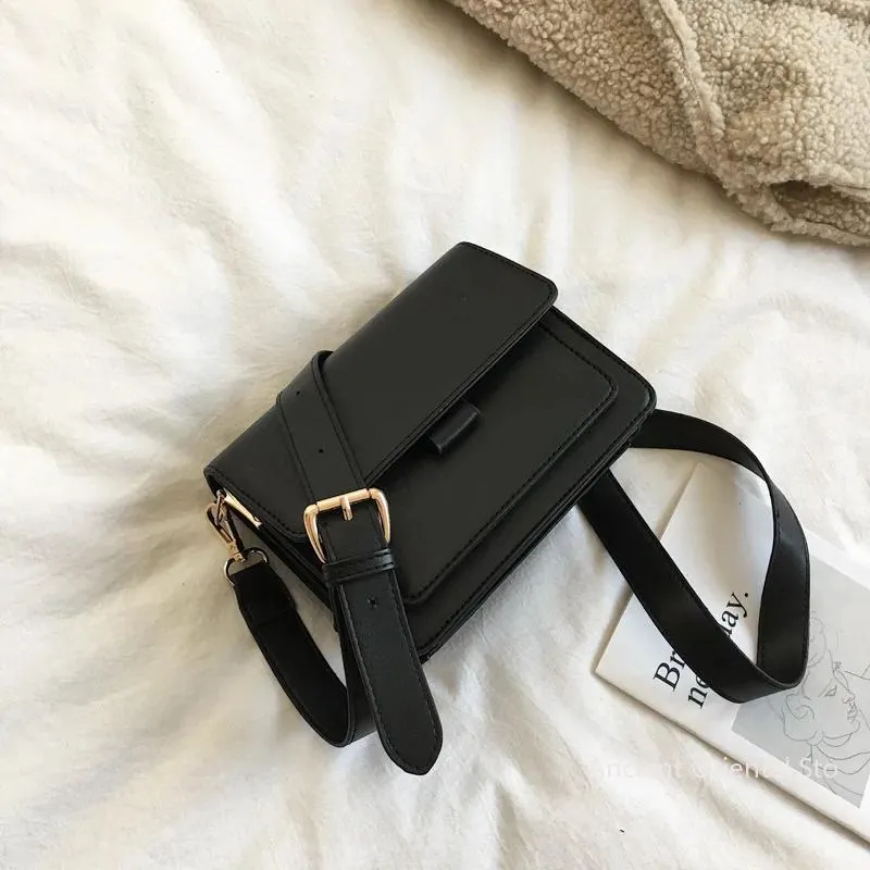 Shoulder Bags Arrive 2024 Fashion Women's Small Pu Leather Messenger Brief Flap Crossbody Bolsa Feminina