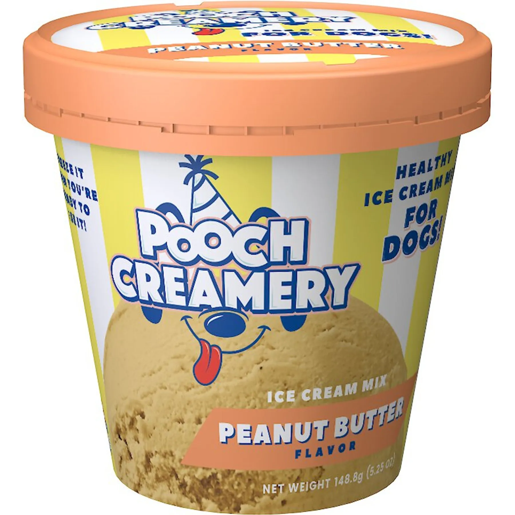 Peanut Butter Frozen Dog Treats Mix, Delicious Puppy Ice Cream