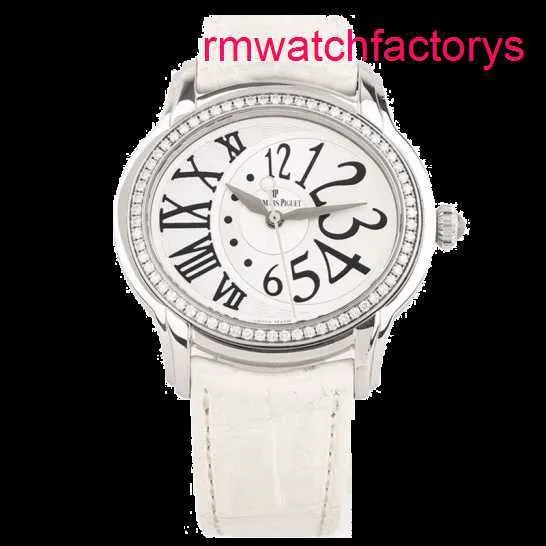 AP Automatic Wrist Watch Millennium Série de machines automatiques Automatic Ladies Précision Steel Diamond Watch Luxury Leisure Business Swiss Watch 77301st.zz.d015cr.01