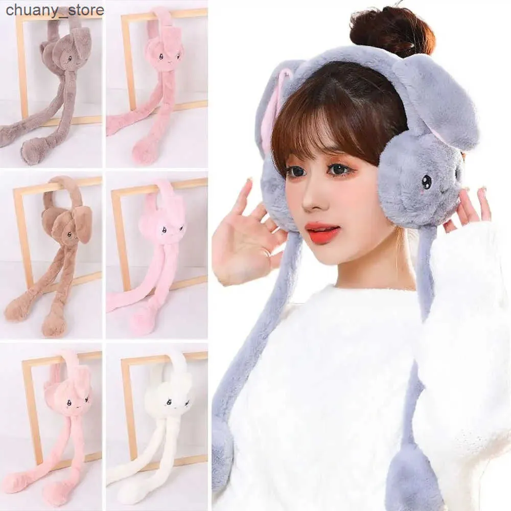 Moving Rabbitears Ear Muffs Creative Cute Moving Rabbit Ears Earmuffs... From Chuany, $3. ...