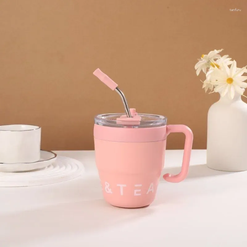 Tumblers Coffee Ionsulation Cup Home Home Home Home Water Water Fashion Instagram Style Campus Summer Solding