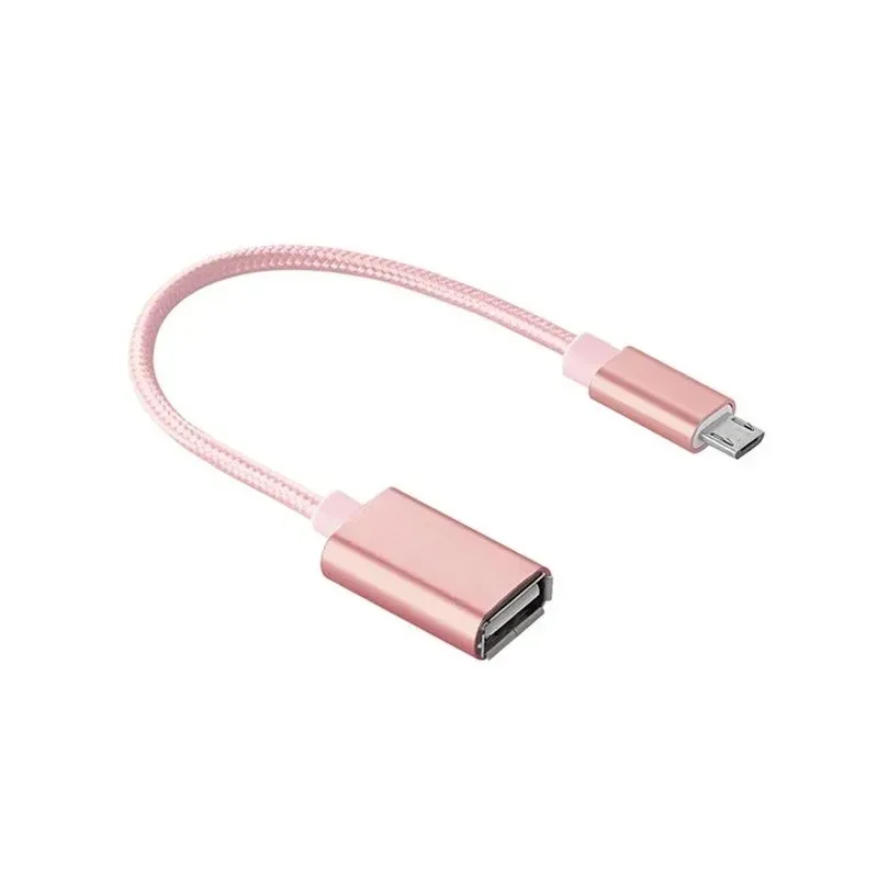 Новый 2024 долговечный и красивый кабель данных OTG Android подходит для адаптера Type-C USB USB-адаптер Адаптер