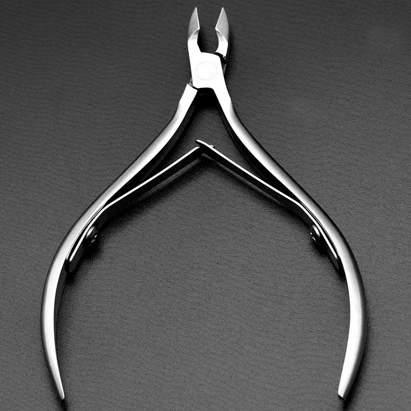 2024 Cuticle Nippers Nail Manicure Cuticle Scissors Clippers Trimmer Dead Skin Remover Pedicure Stainless Steel Cutters Tool "nail care