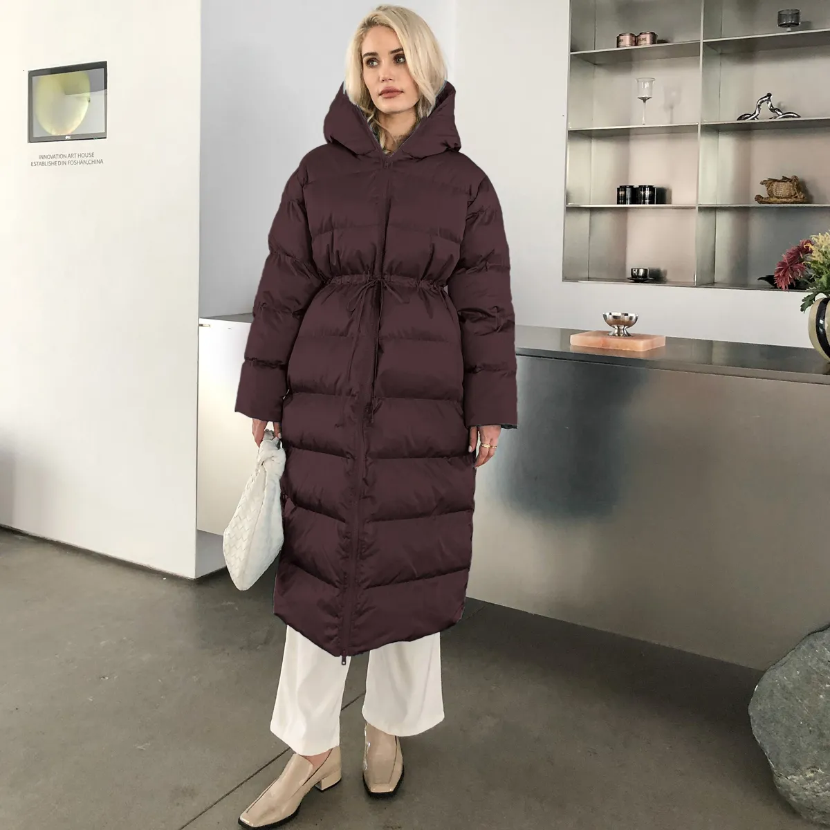 2024 Women Winter Coat Stylish Thick Warm Parkas From Clothes2608