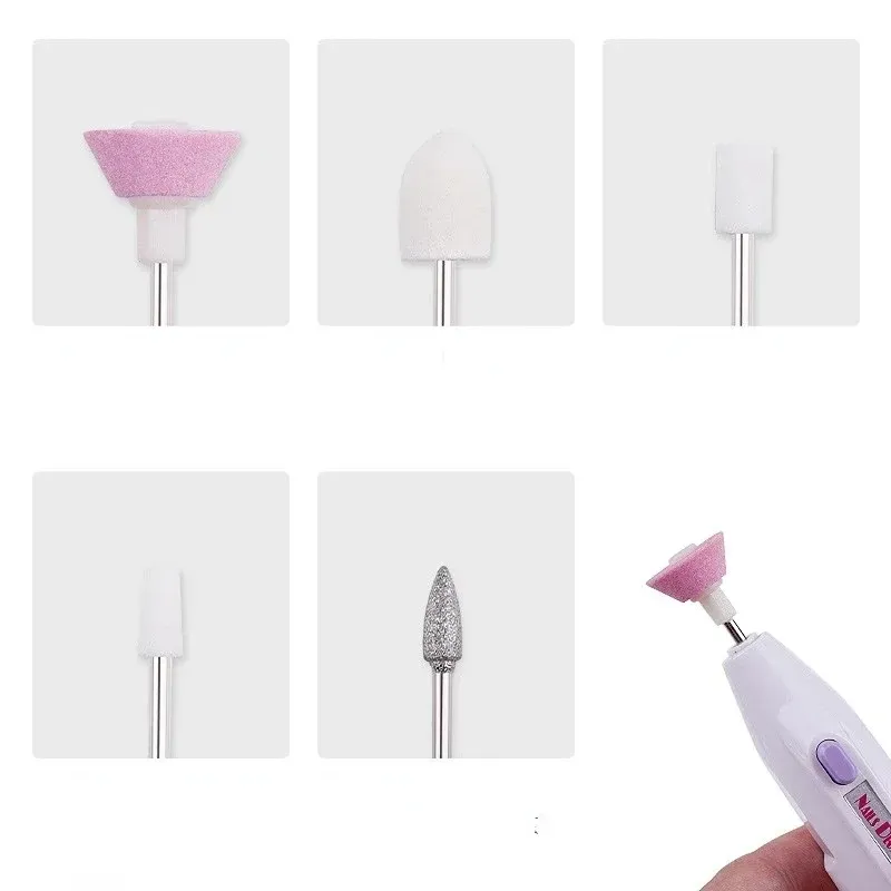 5 po Professional Mini Electric Nail Drill Kit Manucure Pédicure Grincement Polissage Nail Art File Tools Tools Machine