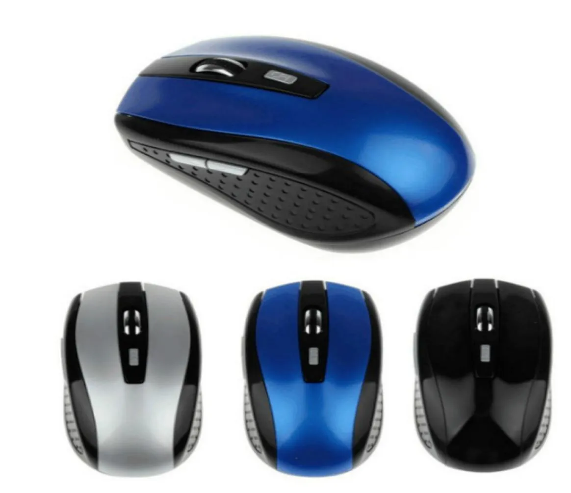 24GHz USB Optical Wireless Mouse USB Mouse Sleep Sleep EnergySating Topi per tablet per computer Desktop per laptop con WHI33399163
