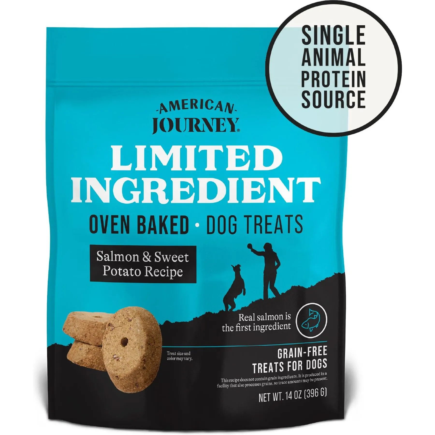 Save Big on Bulk Salmon Sweet Potato Dog Treats American Journey Salmon  Sweet Potato Recipe Limited Ingredient Dog Treats, 14 Oz Bag Best Deals  on