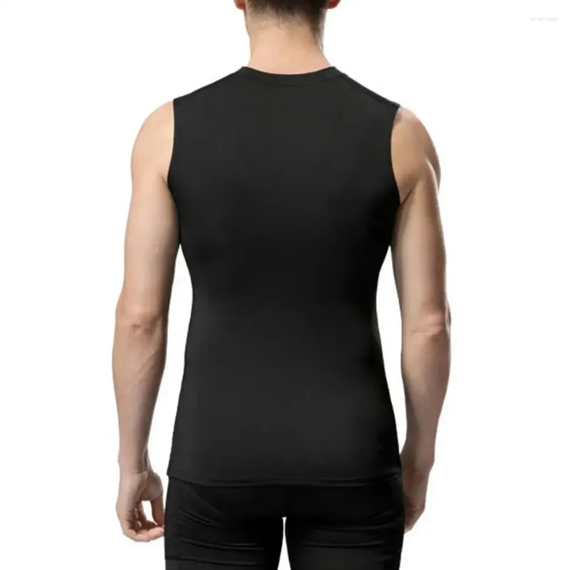 Herentanktops brede schouderband Vest Zomer sport