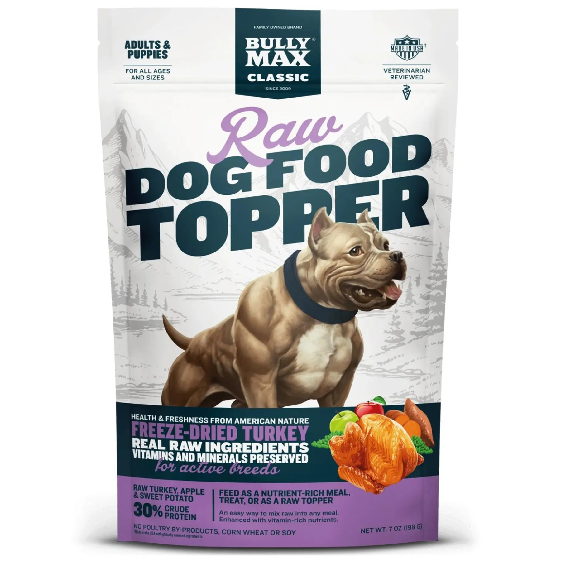 High Protein Dog Bully Max Dog Food For Puppies BULLY MAX 26/12