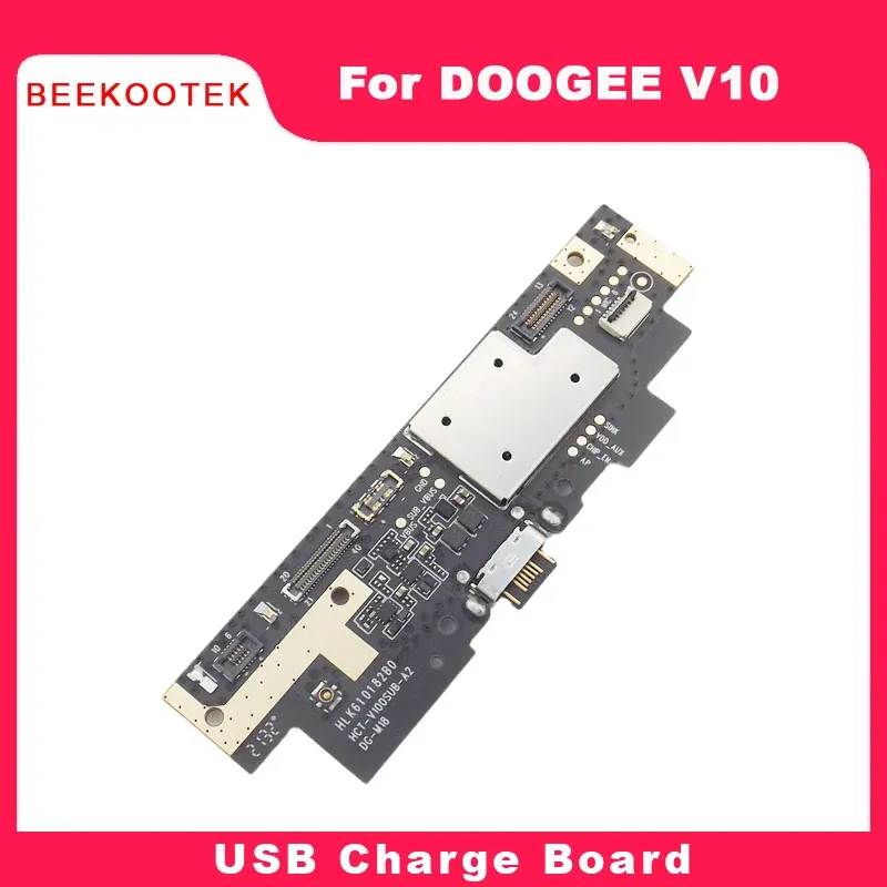 新しいオリジナルのDoogee V10 USB Charge Board Charging Dock Plug Repair Reparice Perfactement Accessories for Doogee V10 6.39インチスマートフォン
