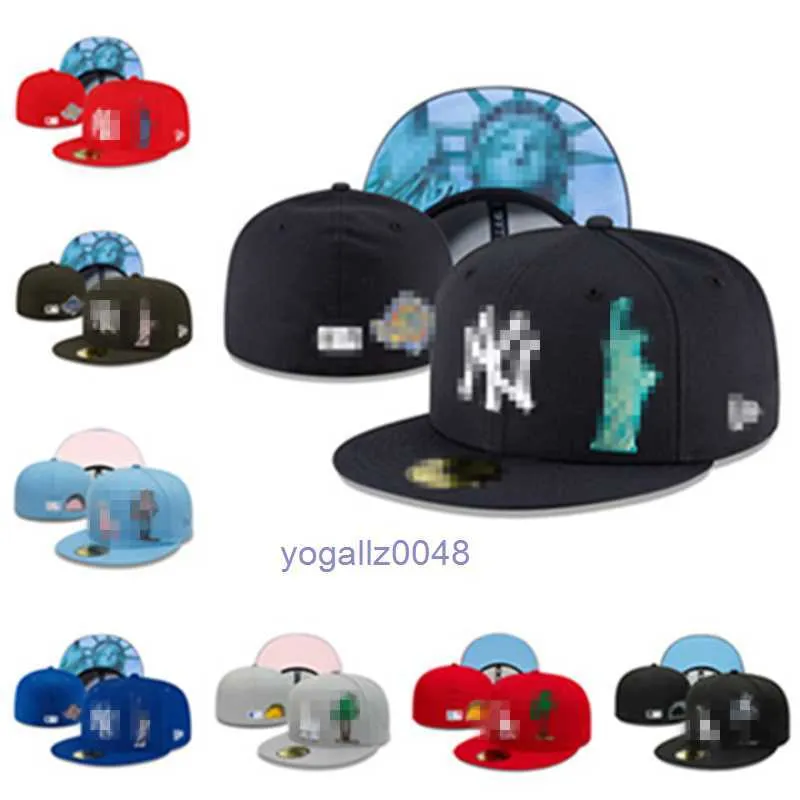 Designer Adattata cappelli da uomo Cappelli da baseball Black Color Hip Hop ricamo per adulto per uomini per uomini Full Closed 7-8