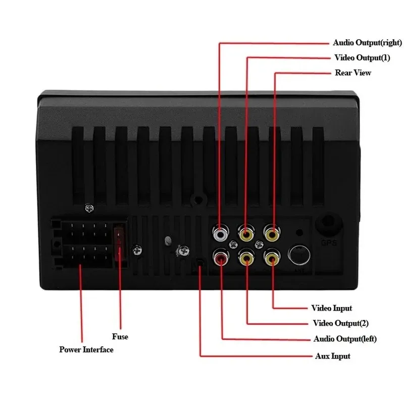 Carlaoer 2 DIN CAR RADIO 7 