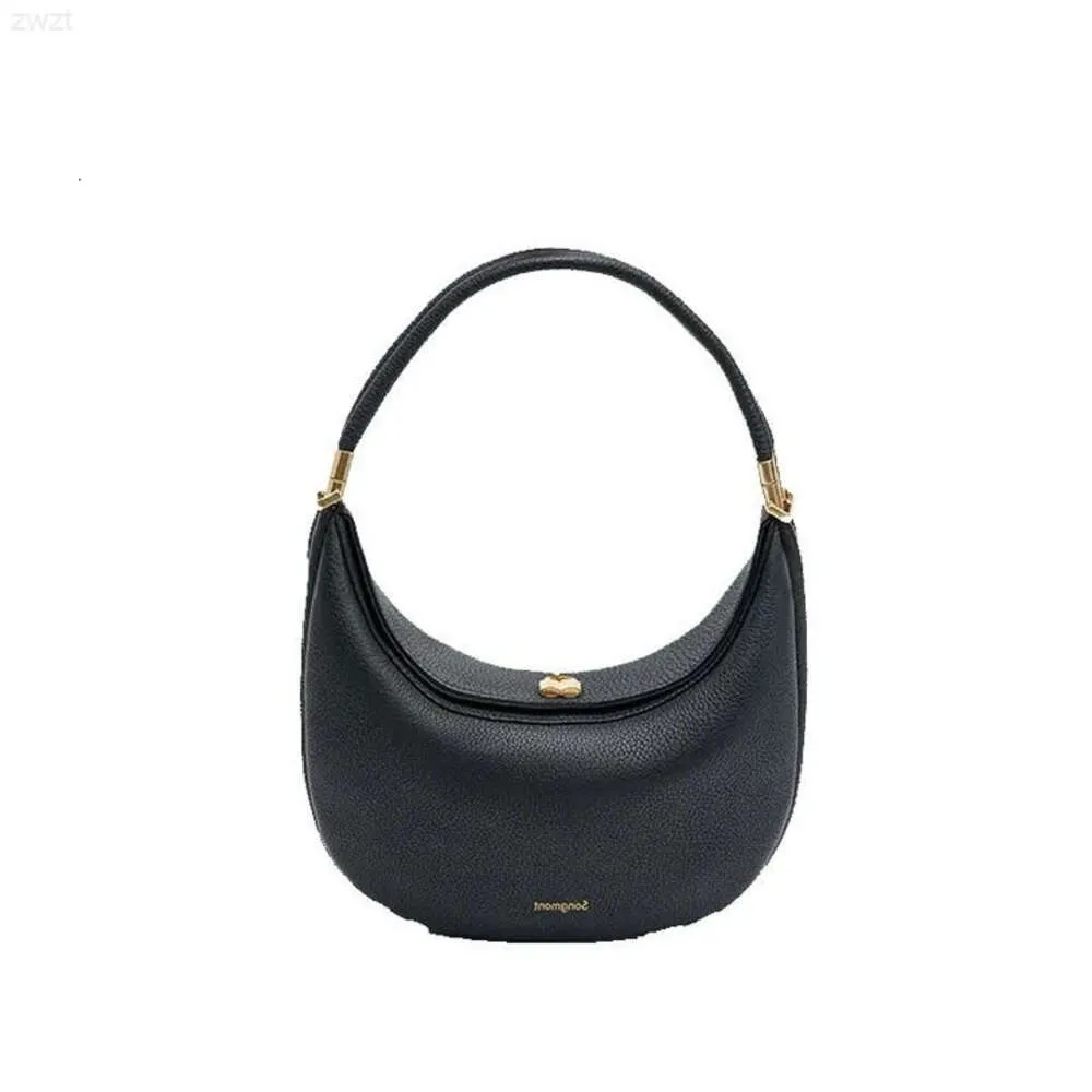 Songmont Luna Luxus Designer Unterarm Hobo Umhängetasche Halbmond Leder Geldbeutel Clutch Bags Handtasche Crossbody