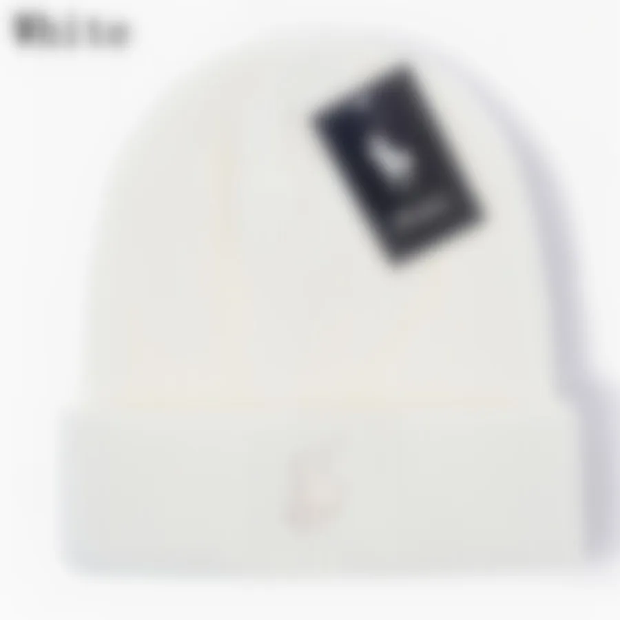 Neue Designdesigner Beanie Classic Letter Strickheuertheuerteile für Herren Frauen Herbst Winter Warm dicke Wolle Stickerei kalte Hut Pol Paar Modehüte L P18