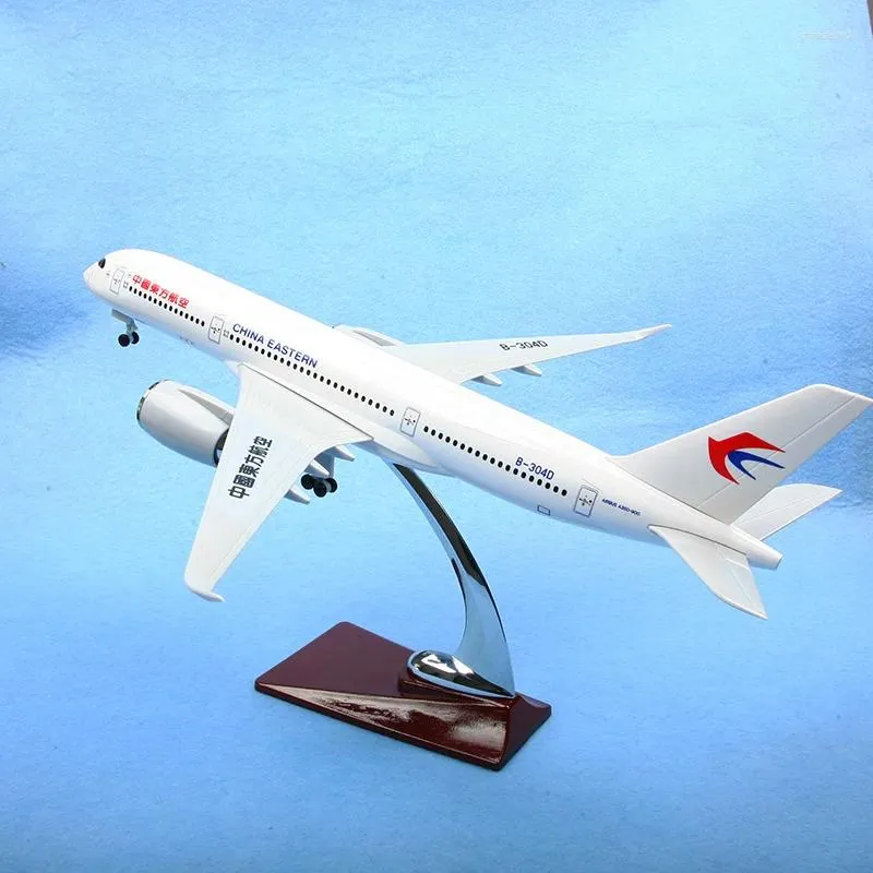 Torby do przechowywania China Eastern Airlines LY powlekane Airbus A350 Symulacja Model samolotu 37 cm 44 cm Odłączany montaż