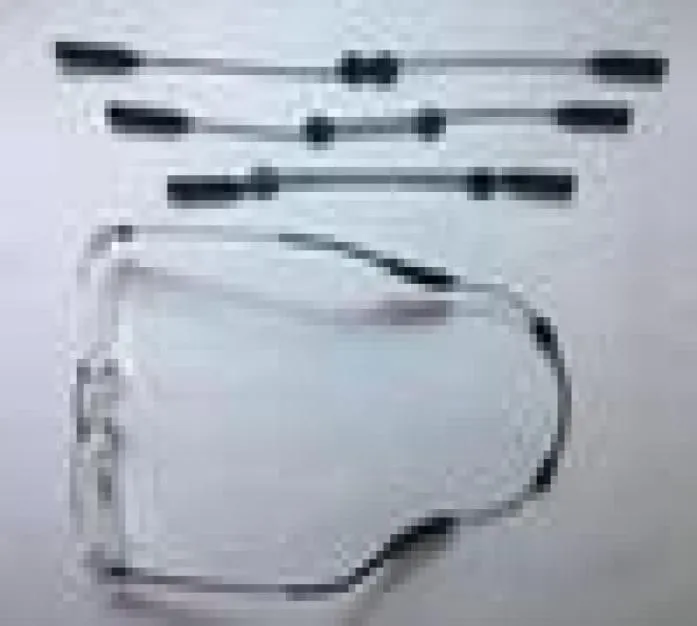 Cablz Ultra Thin Light Weect Eyeglass Weams Eyewear Metal Cable Senser Регулируемая шнурная струна с круглым SILI4073714