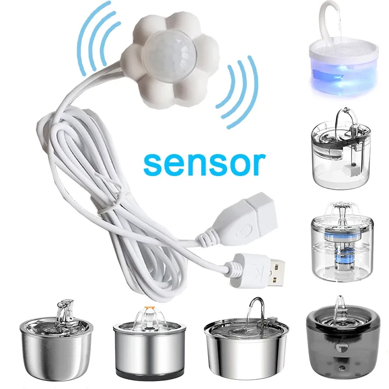 Controle Smart Motion Sensor Switch Flower Transparent Drinker Detector USB Intelligent Infraom