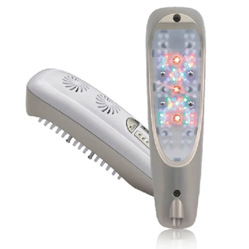 Schampooconditioner 3in1 Electric IPL LASER Hårförlust Återväxt Kam Fysioterapi Mikrourrent Reparation Hårtillväxt Massage Infraröd Stimulatorenhet