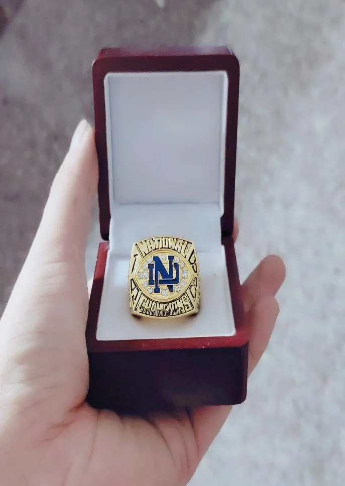 hele 1988 Notre Dame Major League Championship ringen modefans herdenkingsgeschenken voor vrienden6953219