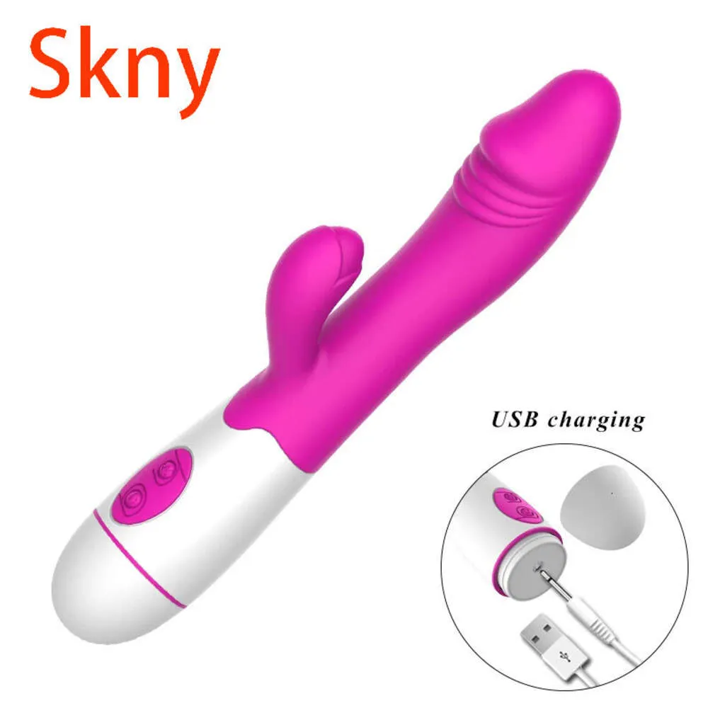 Kaninchenvibrator für Frauen 30 Geschwindigkeit wiederaufladbar G Spot Clitoris Stimulator Dildo Vagina weibliche Masturbator sexy Spielzeug für Aldult