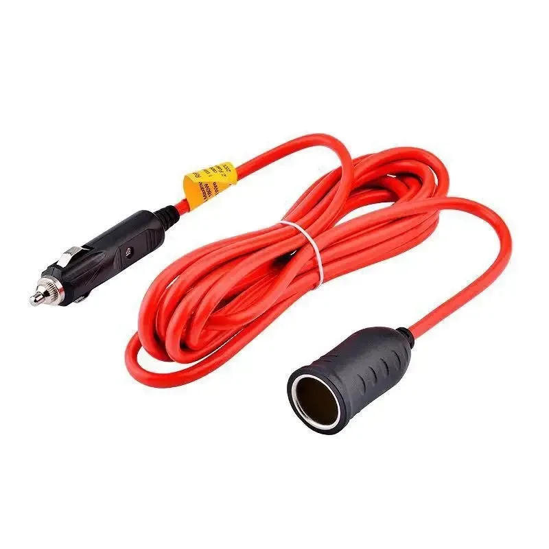 12V 24V 10A CAR Sigarettenaansterkerverlengingskoord 3,5 m Socket Stylingladerkabel vrouwelijke Socket plug auto sigarettenaccessoires