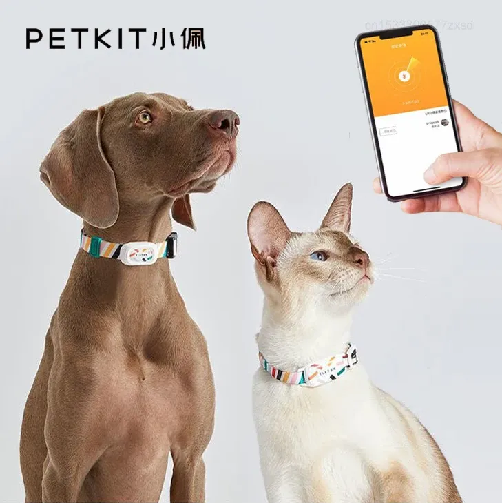 Contrôler Petkit Fit 3 Colliers pour animaux de compagnie intelligents Tag Bluetooth Remote Control Activité imperméable Monitor de couchage pour chiens pour animaux de compagnie