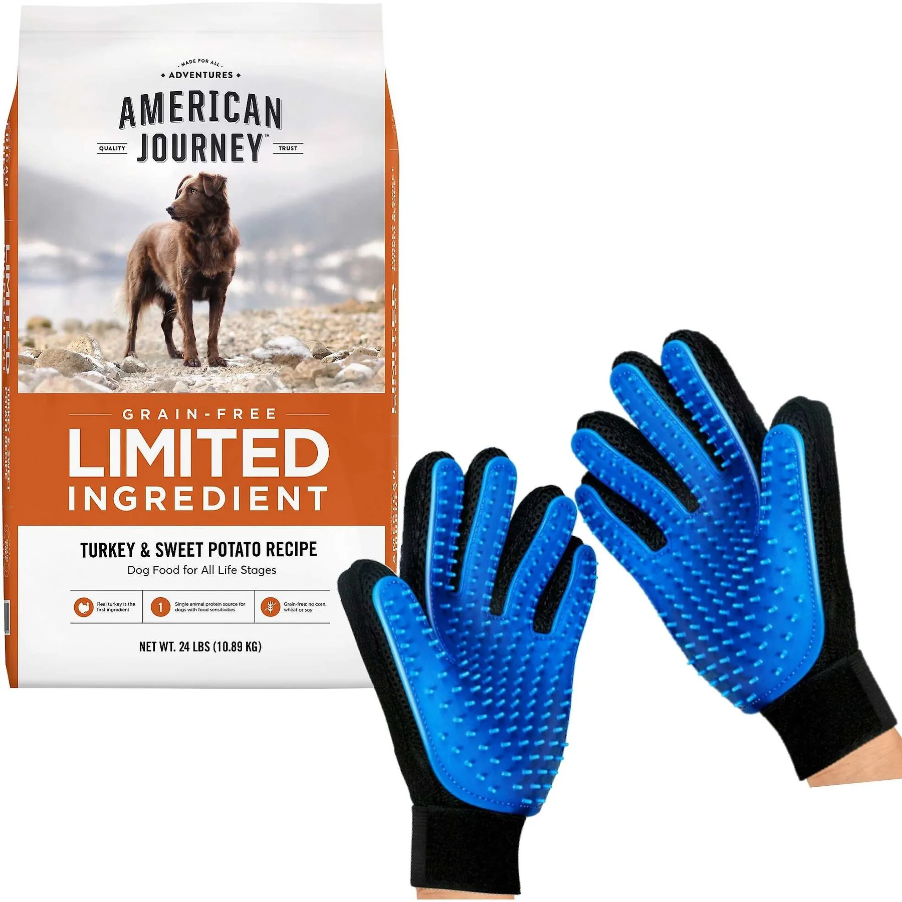 Limited Ingredient American Journey Dog Food 24 Lbs Limited