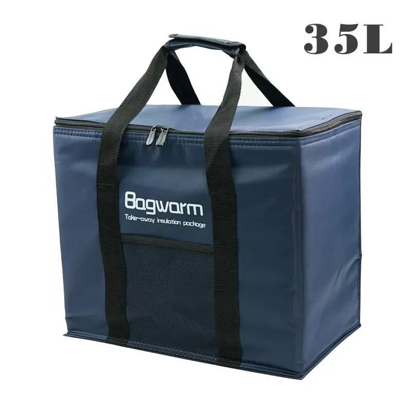 Väskor 35L/20L Cooler Bag Isolation Package Thermo Kylskåp Bil Ice Pack Picnic Large Isolated Thermal