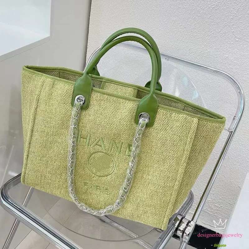 Bolsa de luxo saco feminina cc bolsa de designer saco de praia para mulheres as sacolas com bolsas de barra de barras de barra de bolsas de algodão grande bolsa de tecido de algodão bolsa