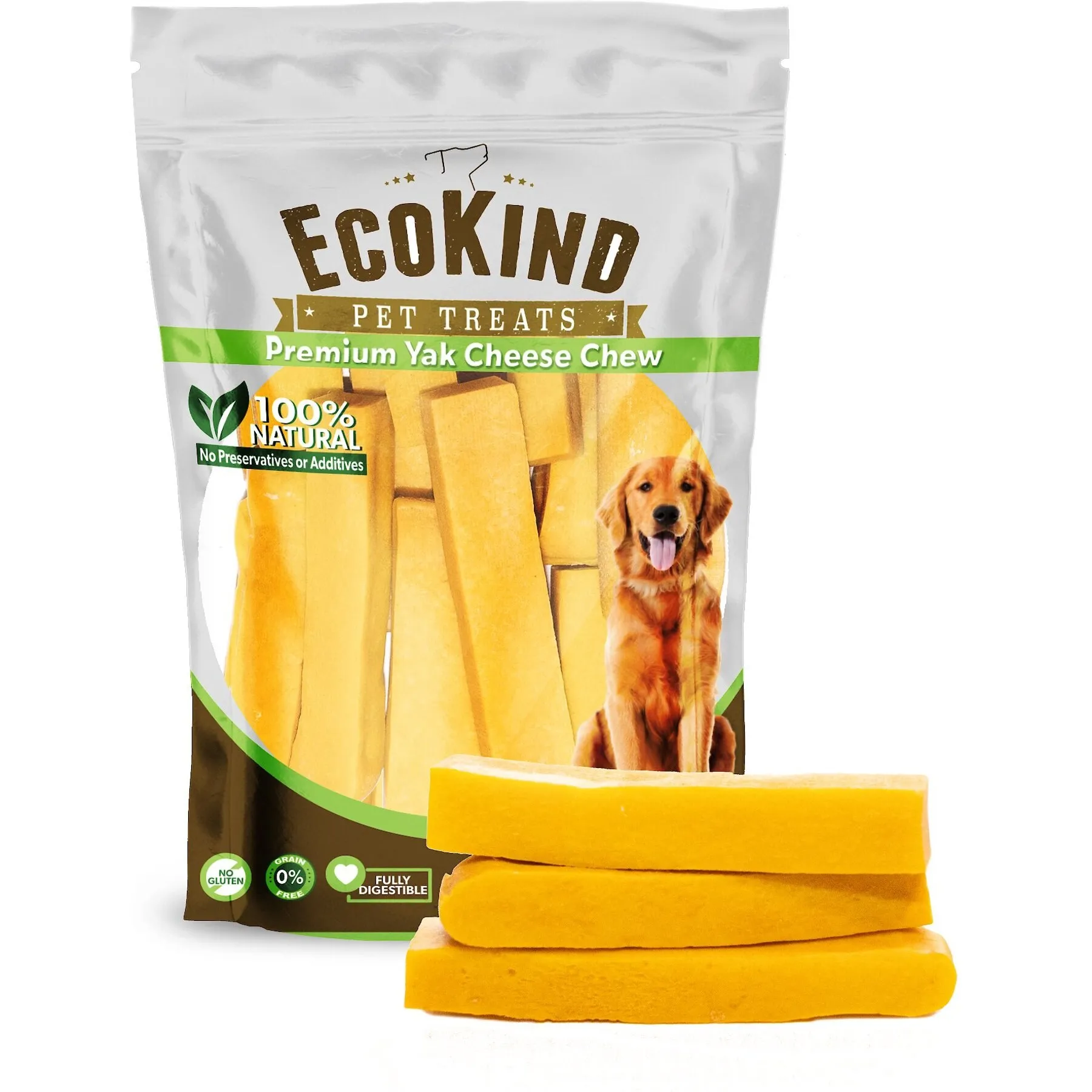 Premium Yak Chews for Dogs Count, Natural Long-Lasting