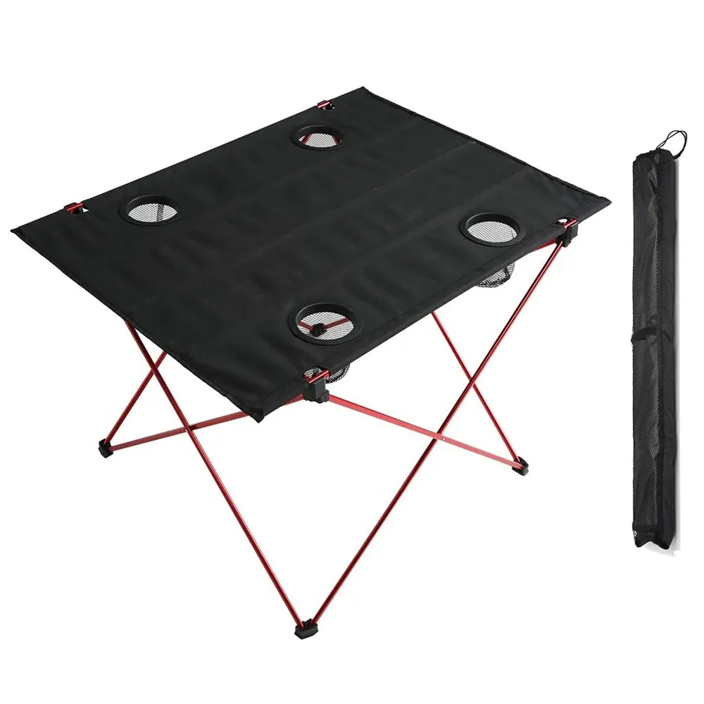 Accessoires Hooru vouwen buitentafel draagbaar lichtgewicht bureau met carry tas camping picknick vissen strand wandelmeubilair