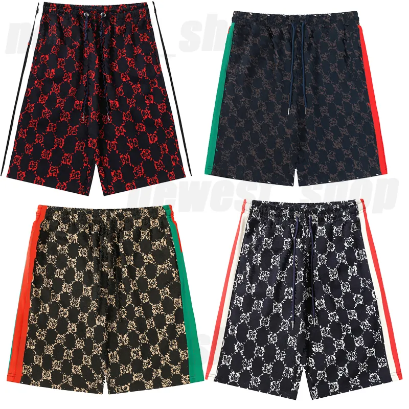 zomerontwerper heren Bermuda shorts klassieke letter strand broek Europa geometrie print monogram broek mode casual Terry katoenen rijbroek Trunks