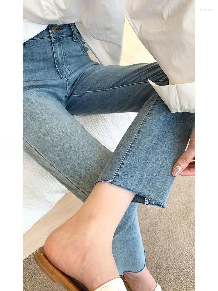 Women's Jeans Straight-leg 2024 Straight Leg Pants Cargo For Women Slouchy Boyfriend High Waisted Star Girl Y2k