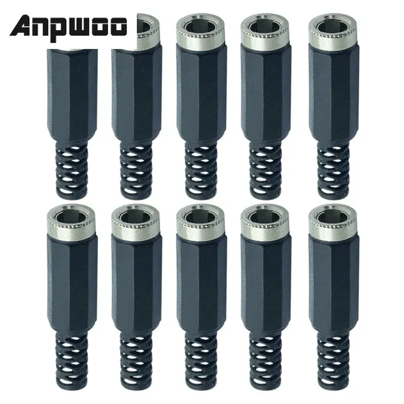 DC female male Power Plug 5.5mm x 2.1mm Male Female Jack Socket Adapter Connectors Set For DIY Projects Connector