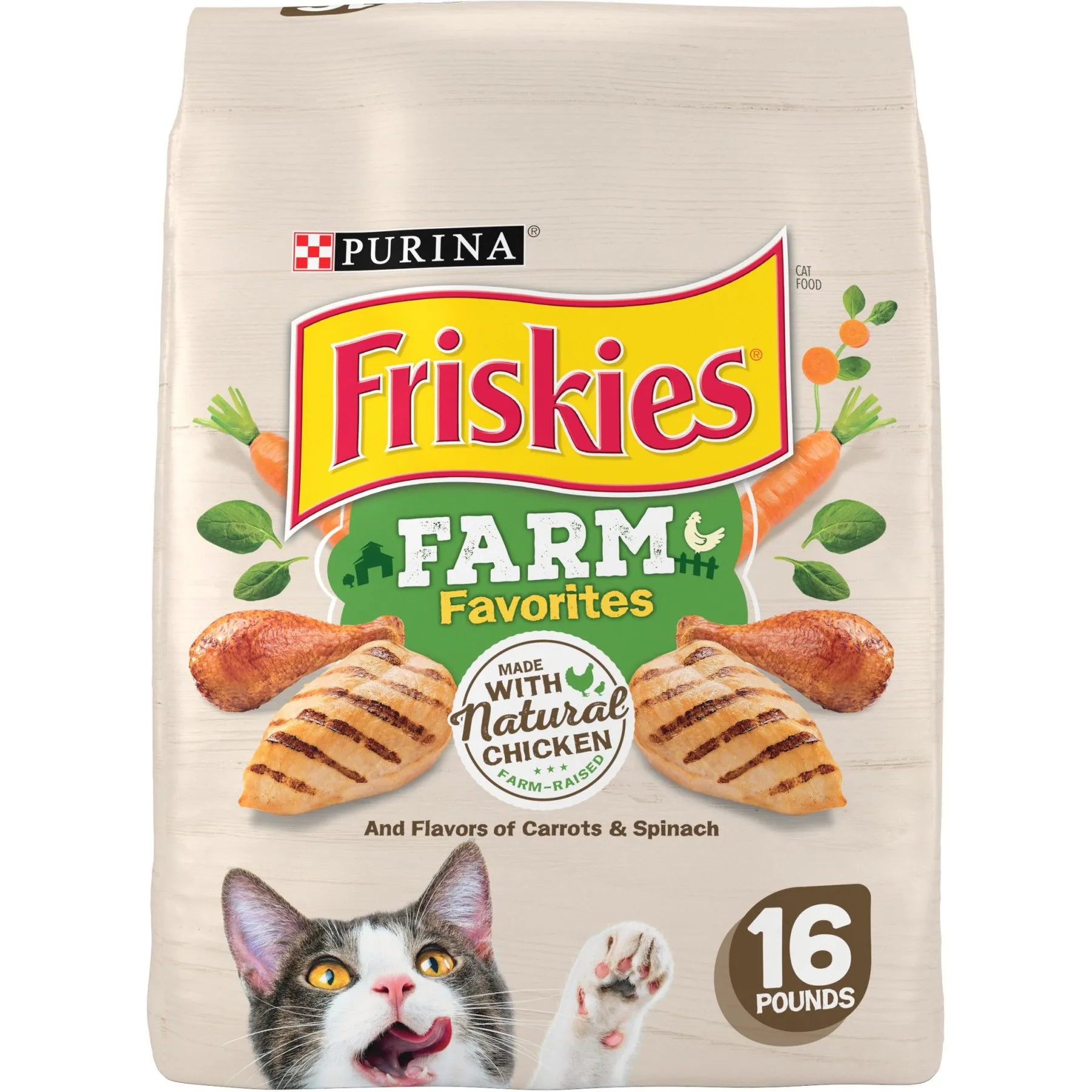 Premium Feline Dry Food with Savory Chicken Flavor Shop Now