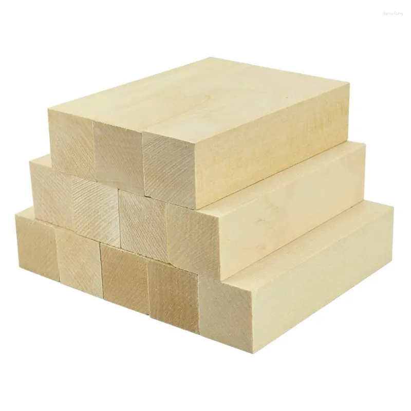 Whittling en carving houten blokken onafgemaakte basswood soft set voor beginners