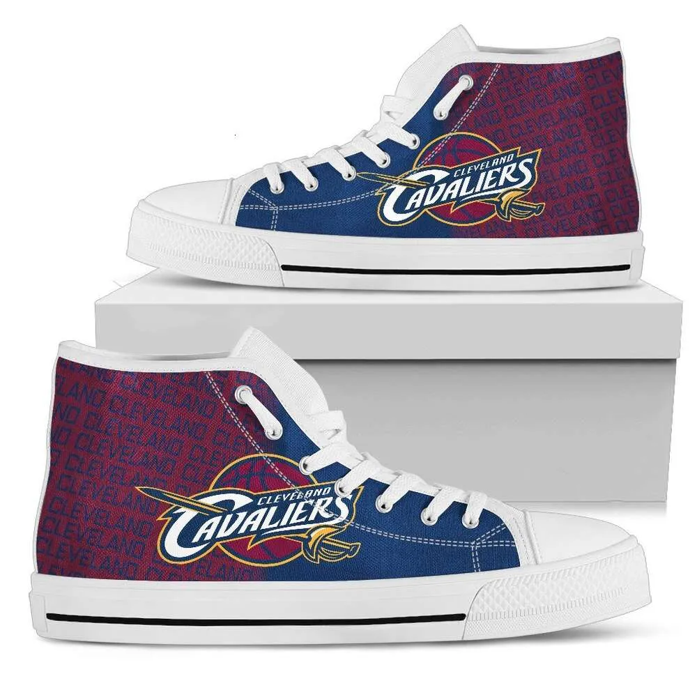 أحذية مخصصة CLE CANVAS أحذية Jarrett Allen Shoes Max Strus Marcus Morris Charles Bassey Running Shoes Tristan Thompson Max Strus Flat Shoes Men Women Women Shoes