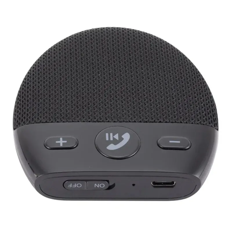 2024 Wireless Vehicle Car Bluetooth Speakerphone Sun Visor Car Accessories Bluetooth V5.0 Speakers Handsfree Car Kit Hands-freeBluetooth V5.0 Handsfree Kit