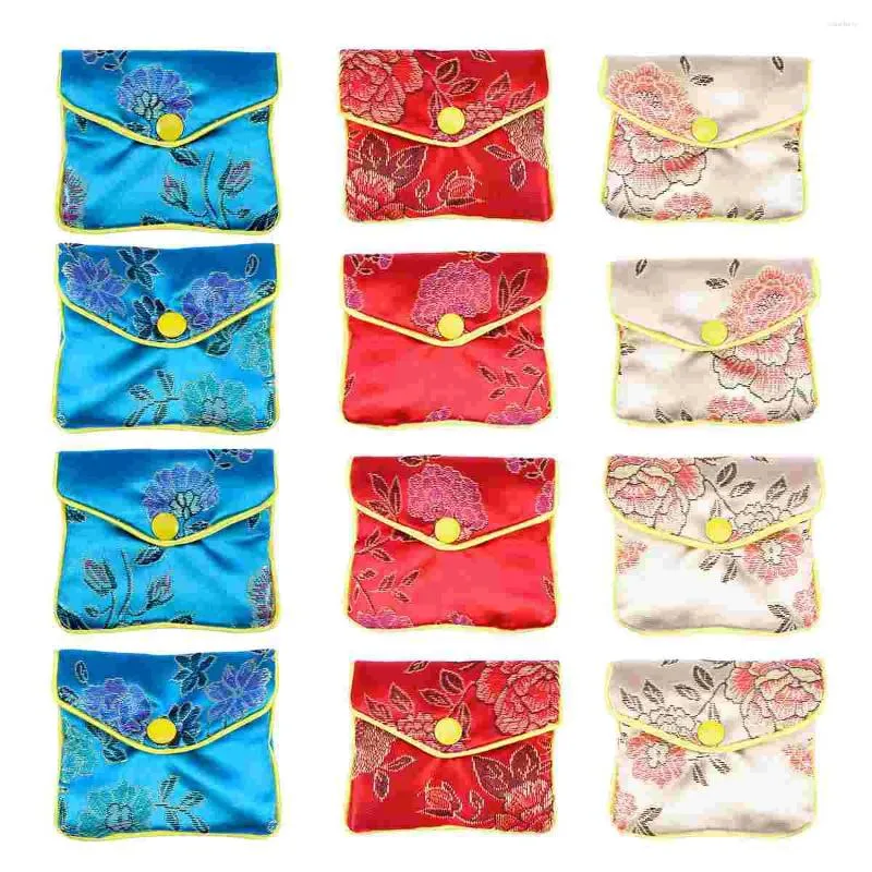 Joyas Pouches Regalos de novia Bag Brocade Brocade Bouch Palabra