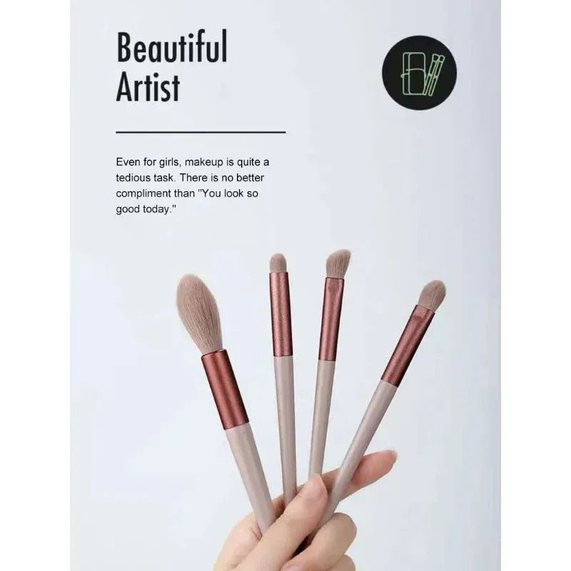 13st Makeup Brush Set Make Up Concealer Brush Blush Powder Brush Eye Shadow Highlighter Foundation Brush Kosmetiska skönhetsverktyg