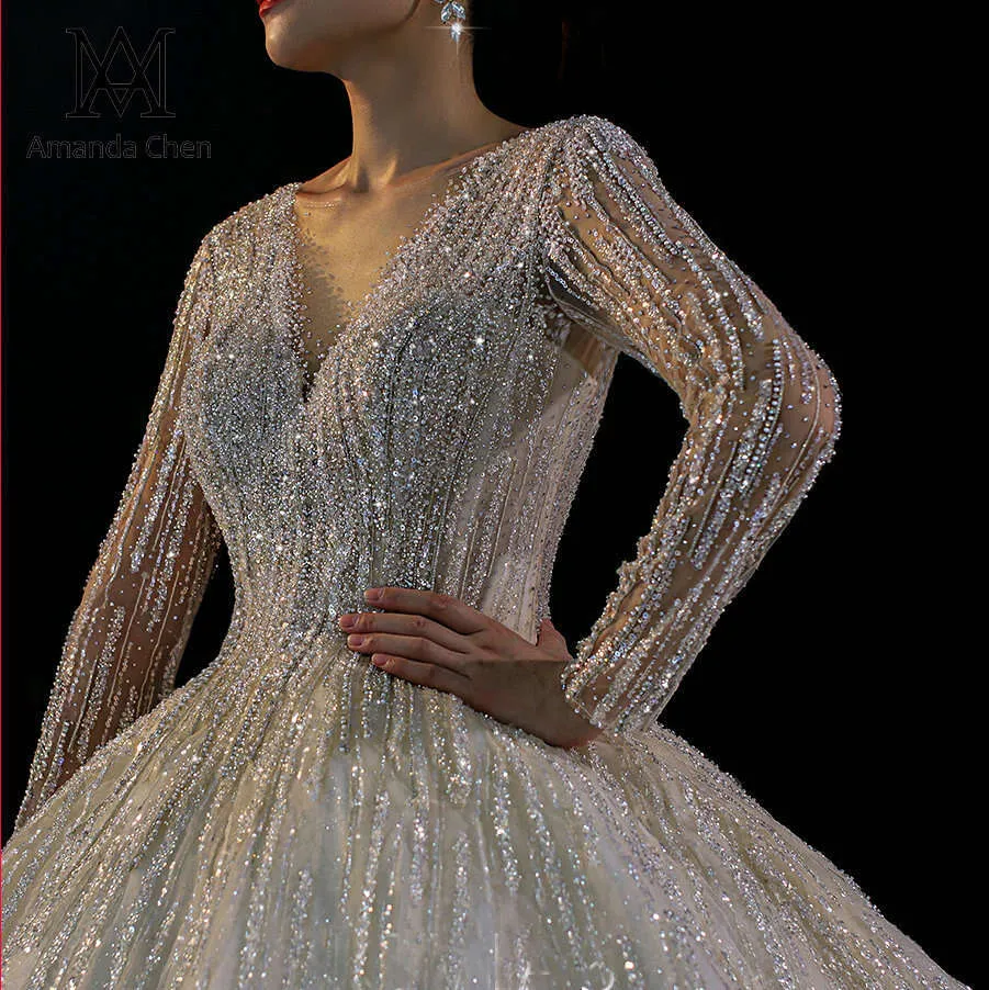slim fit dress slacks Off The Shoulder Sequin Embellishment Prom Dress CH167 – Sparkly Gowns main image 0