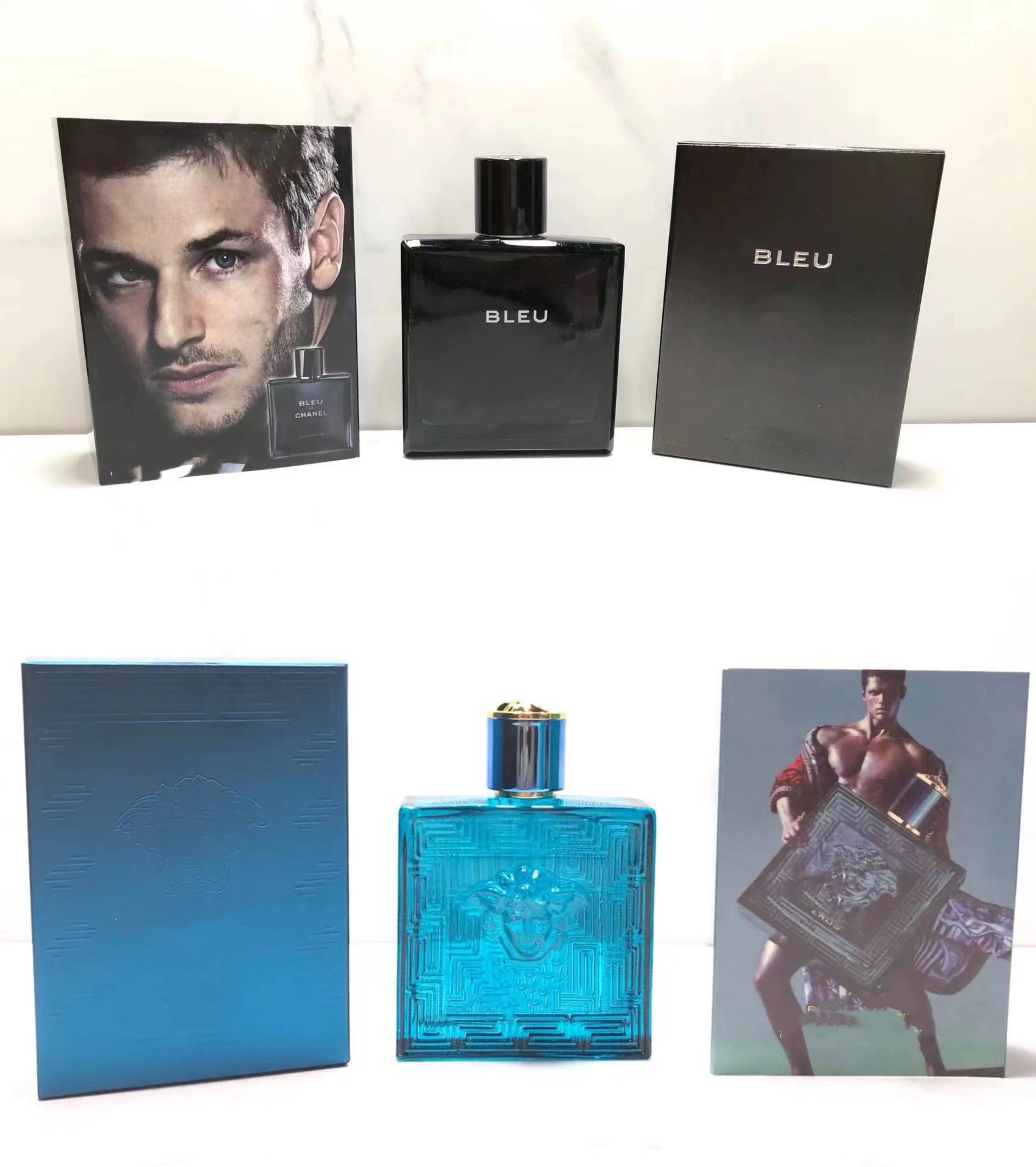 Incenso uomo profumo bleu maschio 100 ml deodoranti duraturisti rapida spedizione di colonia per uomini spary