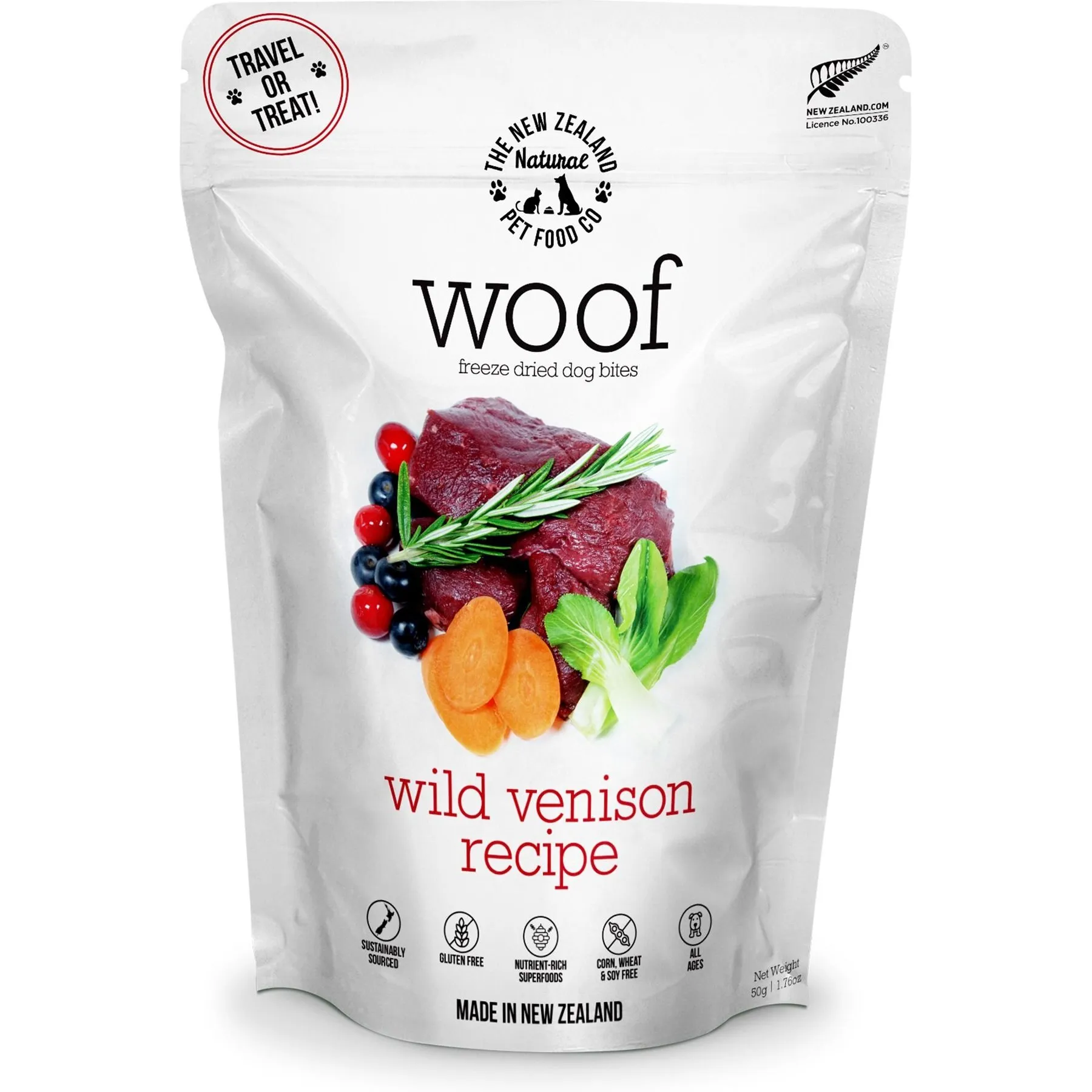 Image result for Grain-Free Venison Dog Treats - New Zealand Natural Pet Food, Freeze ...