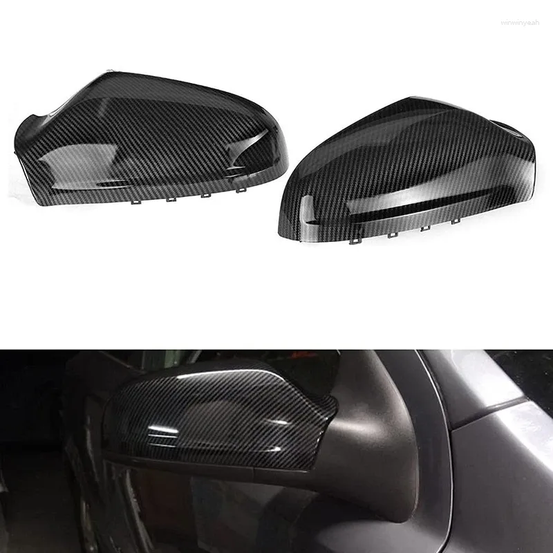 Interior Accessories Car Side Door Wing Rear View Mirror Cover Rearview For Vauxhall Astra H 2004-2009