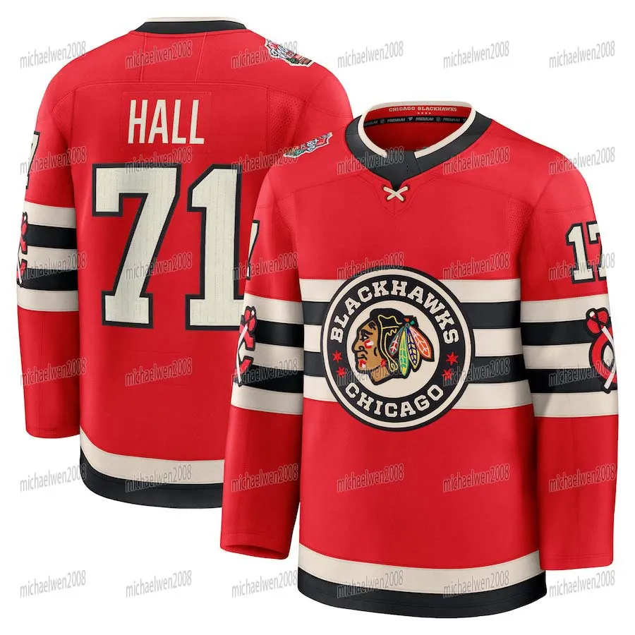 Blackhawks Winter Chicago Blackhawks Heritage Classic Jersey