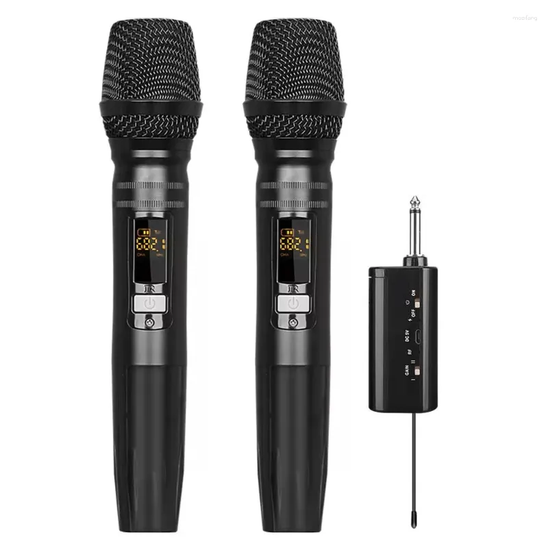 Microphones Universal Wireless Microphone Live Karaoke Outdoor Audio Conferences Intervjuer Stage Talare