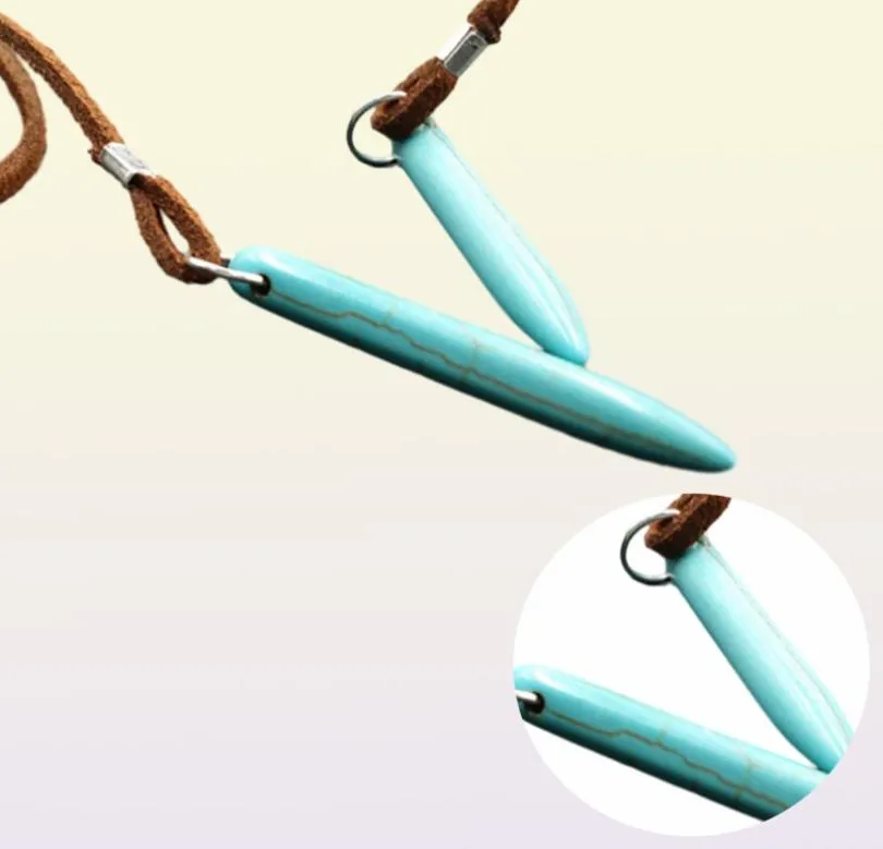 Turquoise bar Necklace Choker Tiny Dainty Minimalist Jewelry for Women for girlfriend8736060