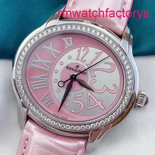 AP Automatic Arms Watch Womens Watch Manual Mechanical Precision Steel Diamond Watch 77301st.z.d602cr.01